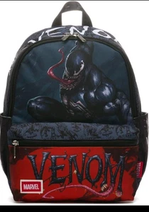 Nylon Backpack 13" - Marvel Venom Spiderman Deluxe Daypack Bag School Bag NEW - Picture 1 of 6