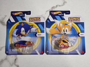 2022 Hot Wheels Character Cars Sonic The Hedgehog - Sonic & Tails Set - Bild 1 von 8
