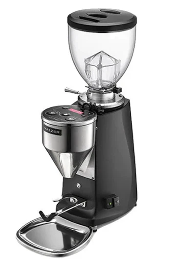 Мини электронная эспрессо-мельница Mazzer 110 В, черная компактная с прецизионным шлифованием - Изображение 1 из 1