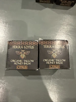 2 pack  Terra Lotus Organic Tallow Honey Balm All Natural Moisturizer Citrus 2oz - Image 1 of 4