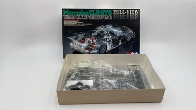 TAM24206 Tamiya Mercedes CLK-GTR Team CLK Sportswear Full View 1/24 kit - Immagine 1 di 4