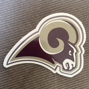 St. Louis Rams 2.5” x 3” Unique Sticker Decal Defunct - Picture 1 of 2