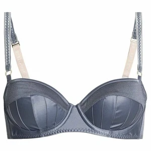 Stella McCartney Damen Cherie Sneezing Balconette BH Silber Shell 32DD - Bild 1 von 8
