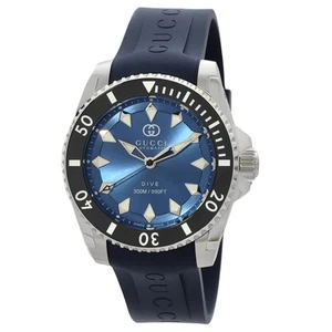 Gucci Dive Automatic Blue Dial Men's Watch YA136359 - Picture 1 of 3