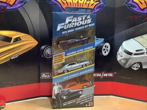 NIB Fast and Furious Doms Torque Pack 3 Model Set 1:55, Dodge, Maximus, Plymouth - Picture 1 of 3