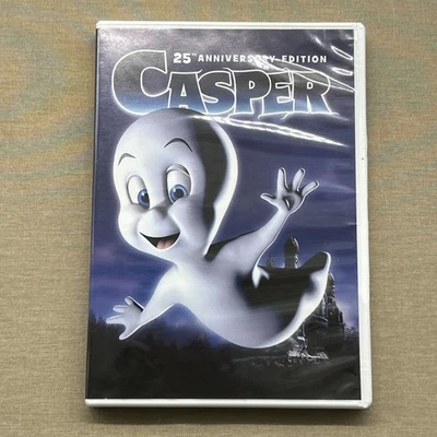 Casper (DVD 1995 3-Film Set) Friendly Ghost Halloween Christina Ricci Pullman + - Image 1 of 4