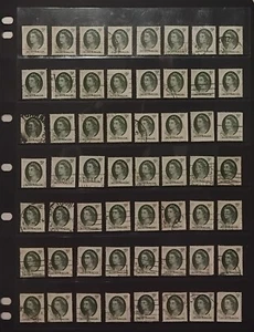 Australian Predecimal Stamps X56 1963 5d Green QEII Used (1) BARGAIN - Picture 1 of 1