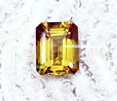 Alexandrite Color Change Emerald Cut 10 to 12 Ct Certified Loose Gemstone H244 - Image 1 of 4