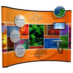 NOMADIC Monitorhalter + Tastatur Ablage / Acrylglas Regal für Popup C33/C34/C35 - Bild 1 von 5