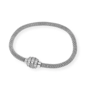 Brazalete Mujer Plata de Ley 925 Circonitas Nuevo a Estrenar - Imagen 1 de 18