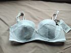 Lepel Flower Lace Underwired Lightly Padded Bra Size 32B White
