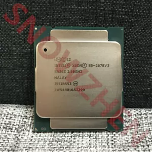 Intel Xeon E5-2678 V3 CPU 12-Core 2.5GHz SR20Z 30MB 120W LGA 2011-3 Processor - Picture 1 of 2