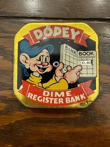 Banca registro Dopey Dime - bordo oro (scarso ""D") - Foto 1 di 6