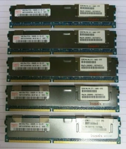 Hynix HMT151R7BFR4A-H9 20GB (5x4GB) 2Rx4 PC3-10600 240P DDR3 ECC CL9 Memory - Picture 1 of 4