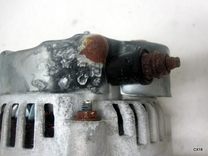 RUSTED TERMINAL Alternator 13679N fits 1995-2001 Suzuki Esteem - Image 1 of 4