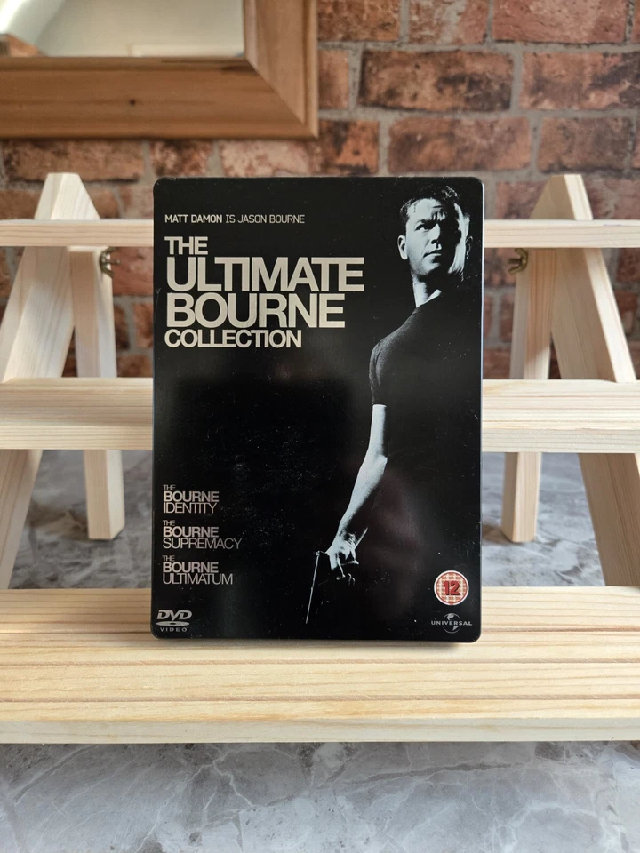 THE ULTIMATE BOURNE COLLECTION (2002 - 2007) DVD, Limited Edition Steelbook - Image 1 of 3