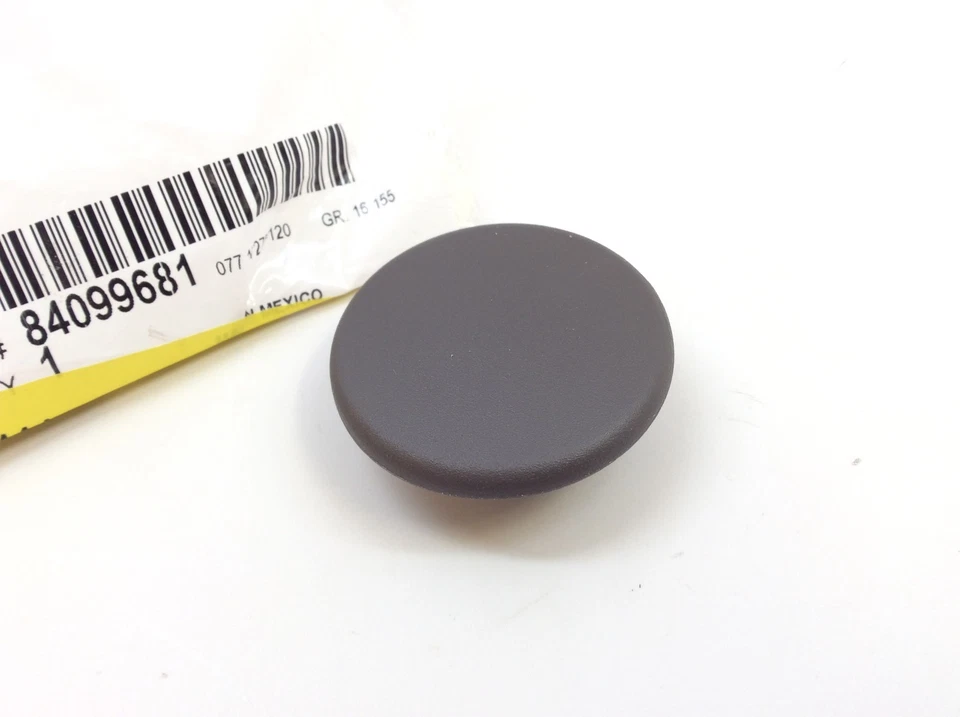 GMC Yukon Yukon XL 2015-2020 gris oscuro reposabrazos trasero tapa perno nuevo equipo original Foto 1 de 3