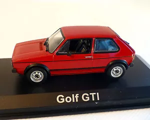 VW Golf 1 GTI 1976, rosso scuro, NOREV 1:43 - Foto 1 di 1