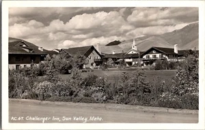RPPC Challenger Inn, Sun Valley, Idaho Vintage Postcard KC13 - Picture 1 of 2