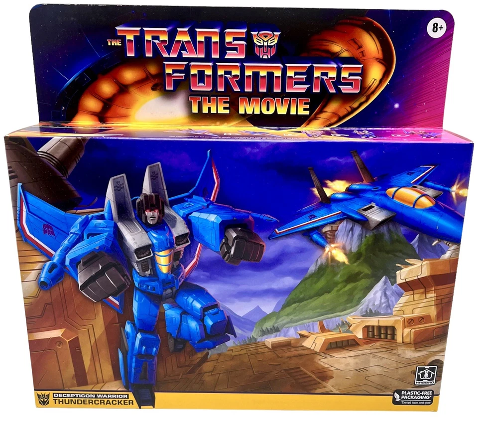 HASBRO TRANSFORMERS RETRO TF1986 MOVIE G1 THUNDERCRACKER WALMART COLLECTOR