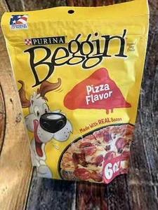 Purina Beggin' Strips Dog Treats Pizza Flavor. Made W Real Becon. 6 Oz FREE SHIP - Picture 1 of 2