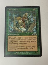 Wood Elves Exodus MTG Magic the Gathering   - Mtg -  MP