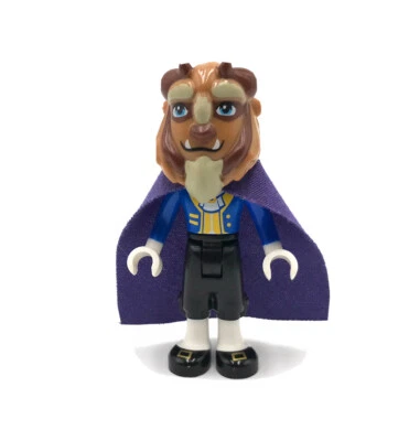 LEGO Beast Prince Adam Small Eyes minifigure Disney Princess 41067 mini doll - Image 1 of 4