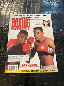 APRIL 1999 BOXING DIGEST magazine DE LA HOYA - TRINIDAD - Imagen 1 de 1