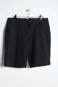 Guess Womens Stretch Chino Shorts - Black - Size W30 (VP6) - Picture 1 of 4