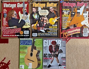 GUITAR MAGAZINE LOT - LOT OF 5 MAGAZINES - (2007-2009) - Foto 1 di 6