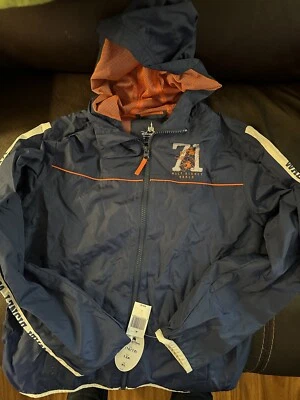Chaqueta cortavientos juvenil grande 10/12, Walt Disney World azul marino naranja, nueva con etiquetas Foto 1 de 4