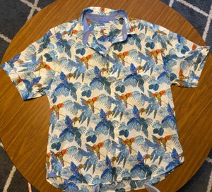 Tommy Bahama Parrot Button Down Size XL - Bild 1 von 4