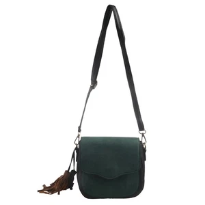  Bolsos de mujer Bolso de hombro con borla Diseñador Mate PU Mujeres Bolsos de mensajero3418 - Imagen 1 de 9