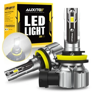 H11 H8 LED Headlight Bulbs Conversion Kit Low Beam Super White Bright 6500K E2 - Imagen 1 de 11