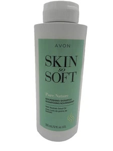 Avon Skin So Soft Pure Nature Nourishing Shampoo, 12 fl. oz, New, Free Ship - Picture 1 of 4