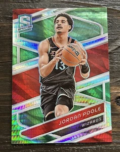 2023-24 Panini Spectra Jordan Poole #59 Green International Prizm /75 - Picture 1 of 2