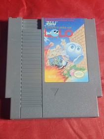 Adventures of Lolo Nintendo NES Authentic, Cleaned, & Tested