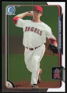 2015 Bowman Chrome #BCP15 Jeremy Rhoades - FREE SHIPPING - Picture 1 of 2