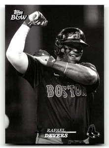 2024 Topps Black & White Rafael Devers #63 Boston Red Sox - Picture 1 of 2