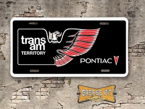 Pontiac Trans Am Territory  Novelty License Plate - Choose Color - Picture 1 of 7
