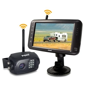 Wireless Backup Camera with 5 inch Split Screen, Ip69k Waterproof Wireless Re... - Picture 1 of 6