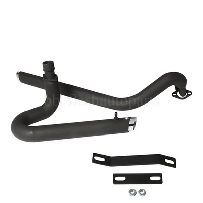 Silenciador sistema de tubo de escape preto para Yamaha V Star 650 XVS650 XVS400 Dragstar - Imagem 1 de 4