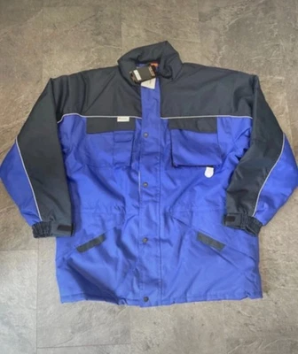 Result Hombre’s Hi Vis Scotchlite Parka Chaqueta Impermeable Abrigo Reflectante Pequeño Foto 1 de 4