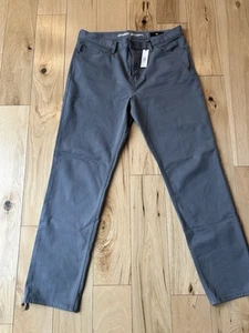 NWT Banana Republic Slim Traveler Pant 2.0 34x30 Smoke Signal Grey Color - Picture 1 of 3