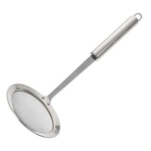  304 Edelstahl Skimmer langer Griff Maschensieb zum Abschöpfen von Fett und - Bild 1 von 10