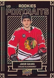 2022-23 Upper Deck UD Portraits #69 Jakub Galvas - Picture 1 of 1