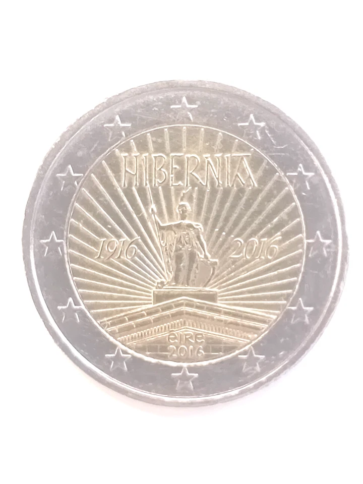 Irish commemorative 2-euro coin 2016 The centenary of the 1916 Easter Rising - Image 1 of 2