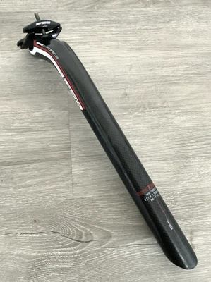 FSA K-FORCE POSTE DE ASSENTO DE CARBONO 31,6 MM x 350 MM COMPRIMENTO TOTAL 234 GRAMAS - Imagem 1 de 4