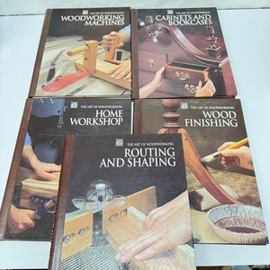 Time Life Books The Art Of Woodworking Lot Of 5 Hardcover Books SET Spiral Bound - Picture 1 of 9