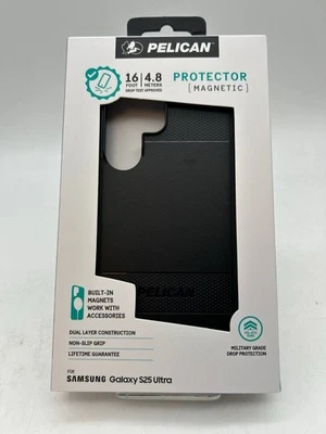 Pelican Protector Case (Magnetic) for Samsung Galaxy S25 Ultra - Black - Image 1 of 2